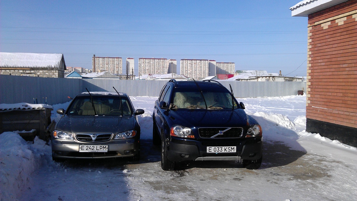 Last winter with Nissan Maxima )))